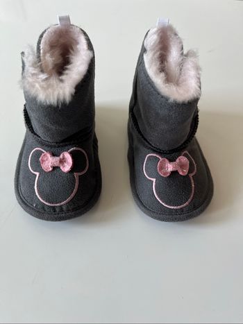 Bottine Disney gris rose
