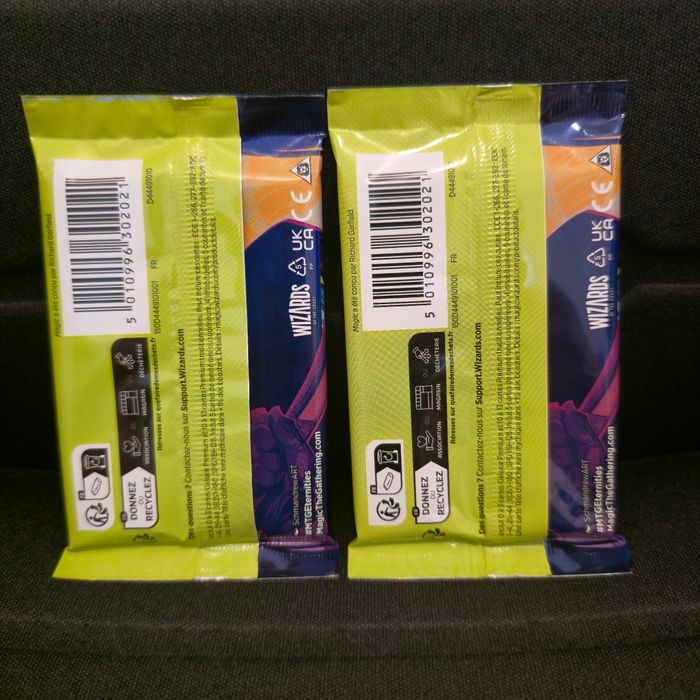 Lot de 2 Boosters Collector Aux Portes Des Éternités Magic the Gathering - photo numéro 2