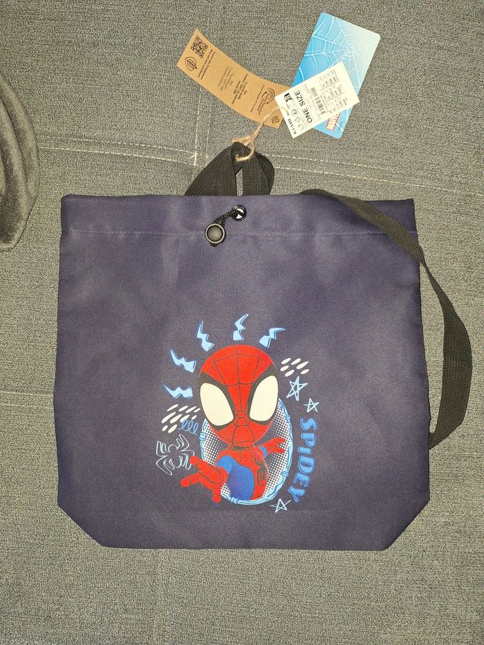 Sac en toile spider spider man