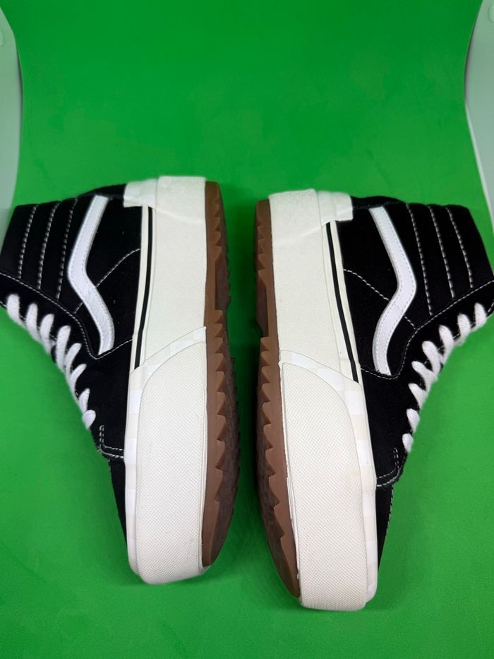 Vans baskets chaussures plate-forme taille 38 - photo numéro 6