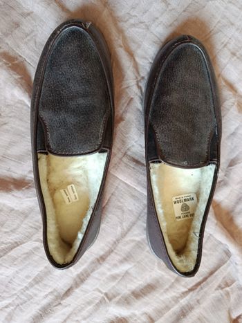 Les pantoufles homme en 40 woolmark