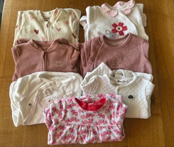 Lot de 7 pyjama fille manche longue 6 mois 