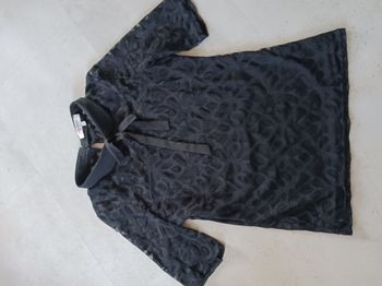 Top dentelles noir manche courte M Morgan Neuf