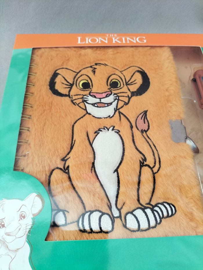🧡 Journal intime Simba en peluche - Neuf - Disney 🧡 - photo numéro 3