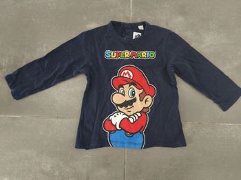Tee shirt manche longue Mario