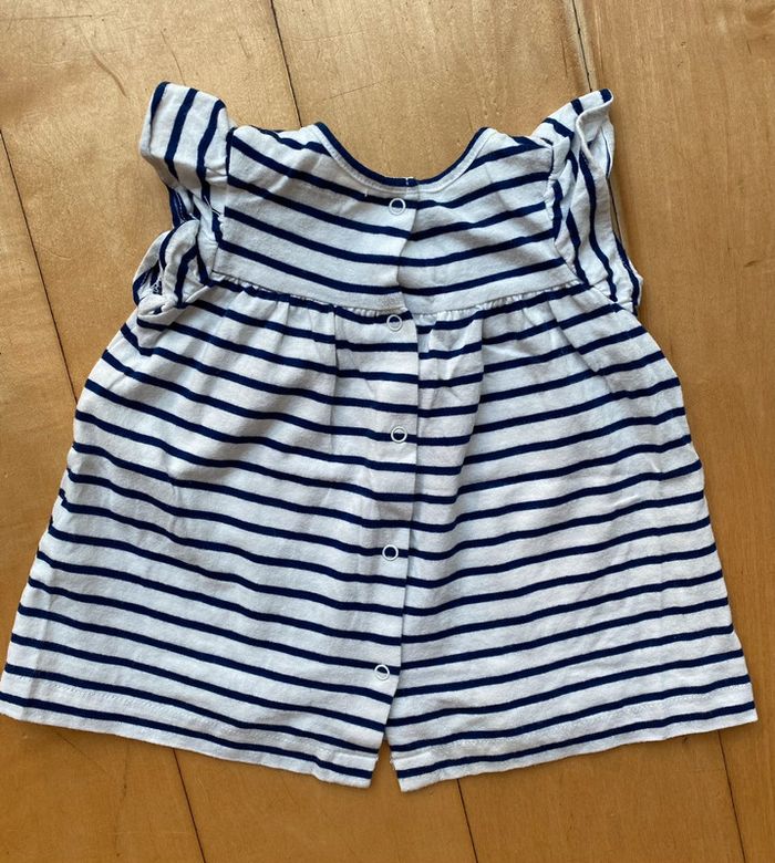 Robe marinière 3 mois - Vertbaudet - photo numéro 3