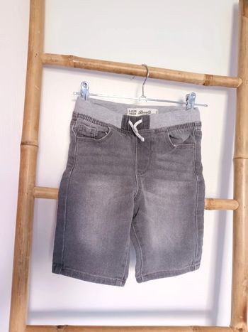 Short bermuda taille élastique gris Denim Co 5 - 6 ans 116 cm