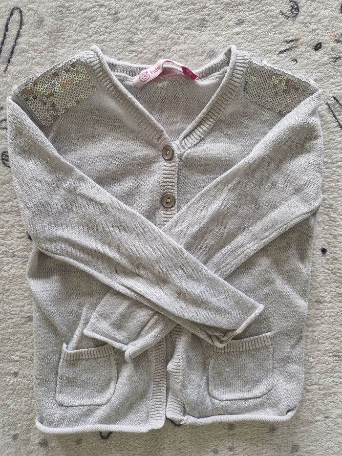 Gilet à paillettes