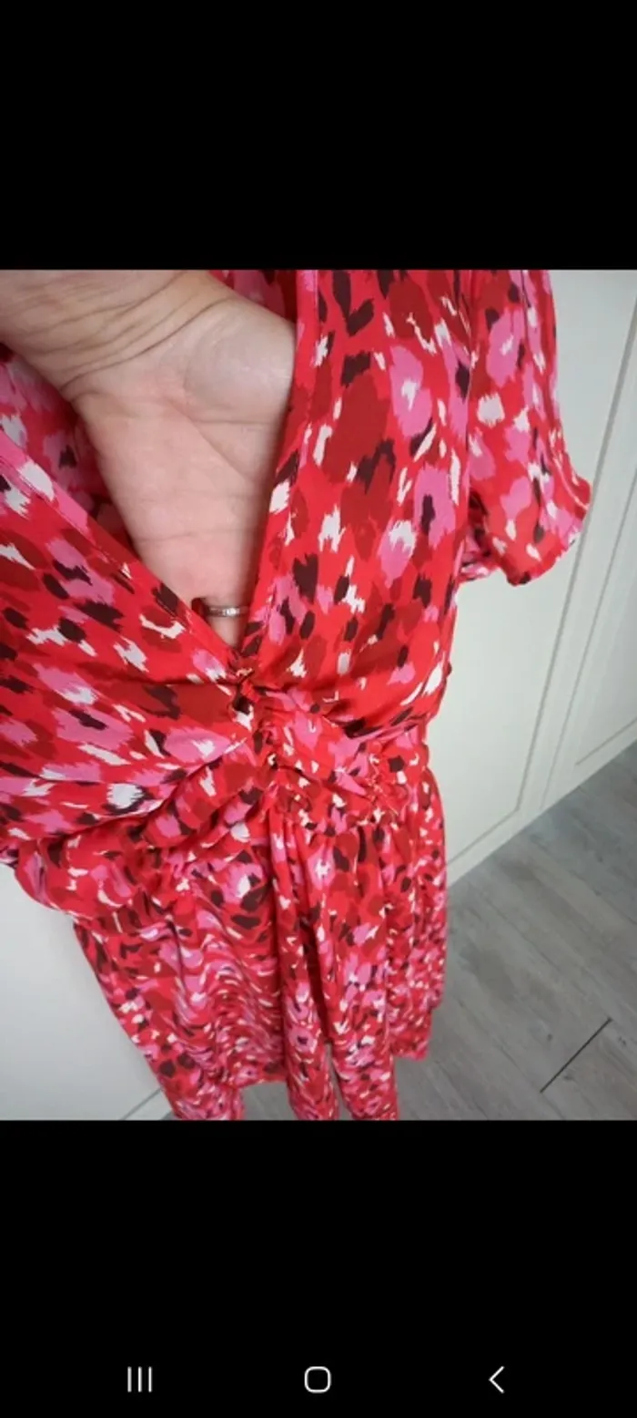 Robe d'été rouge - photo numéro 5