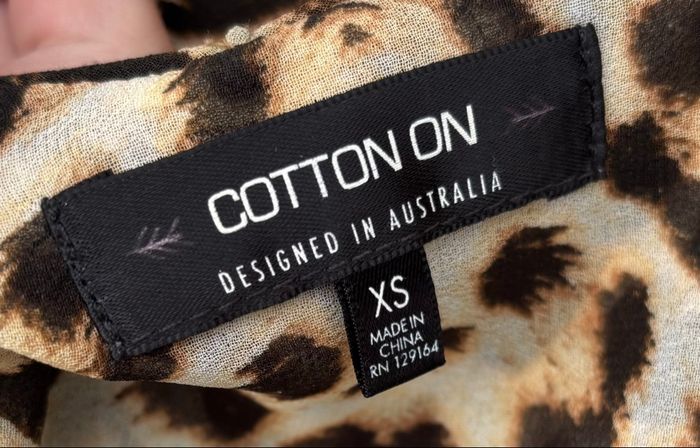 🐆 Débardeur à motif léopard Cotton On – Taille 34 - photo numéro 5