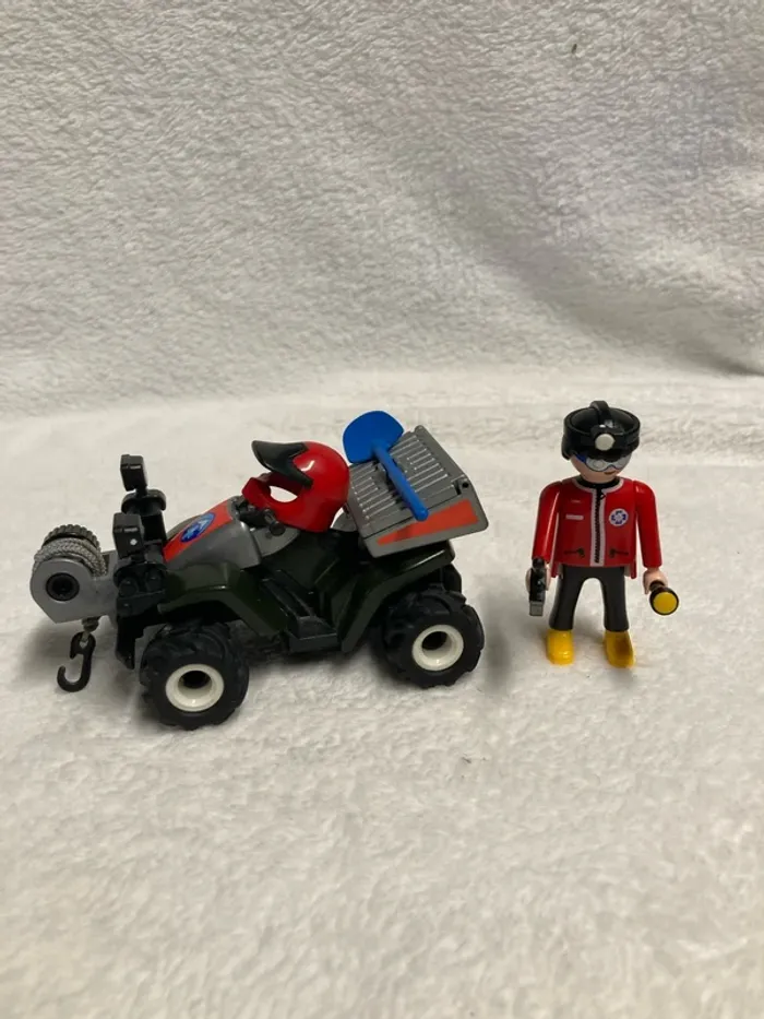 Playmobil 5429 quad de secours en montagne - photo numéro 2