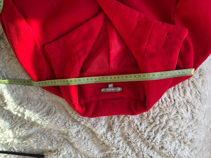 Manteau Ici et Maintenant rouge taille 40 - photo numéro 5