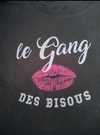 Tee-shirt "Gang Des Bisous 100% coton