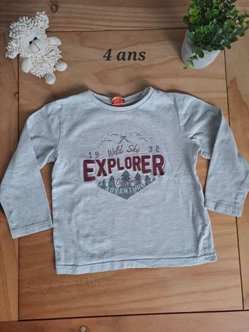 Tee-shirt ML tao 4ans