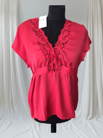 🌼Jolie blouse rouge Darjeeling🌼