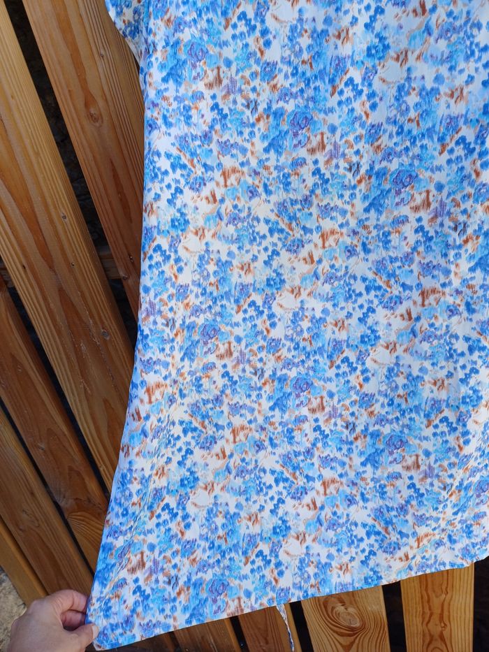 Jolie robe à manches courte imprimé aquarelle Noémie & co - photo numéro 5