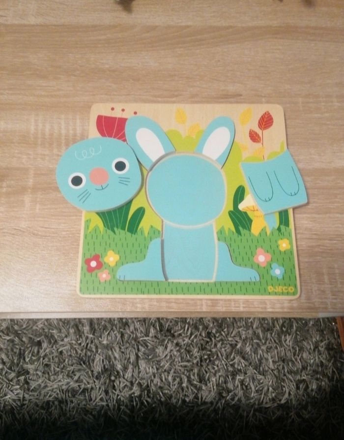 Puzzle lapin - photo numéro 2