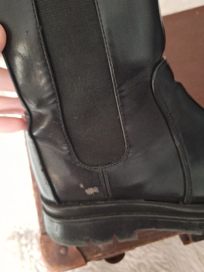 Bottes noires t30 fille #CHAUFI-003 - photo numéro 4