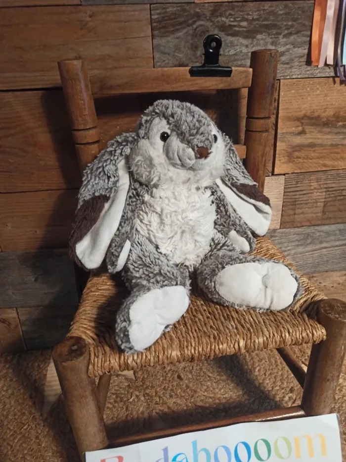 Peluche lapin histoire d'Ours Marius BE - photo numéro 2