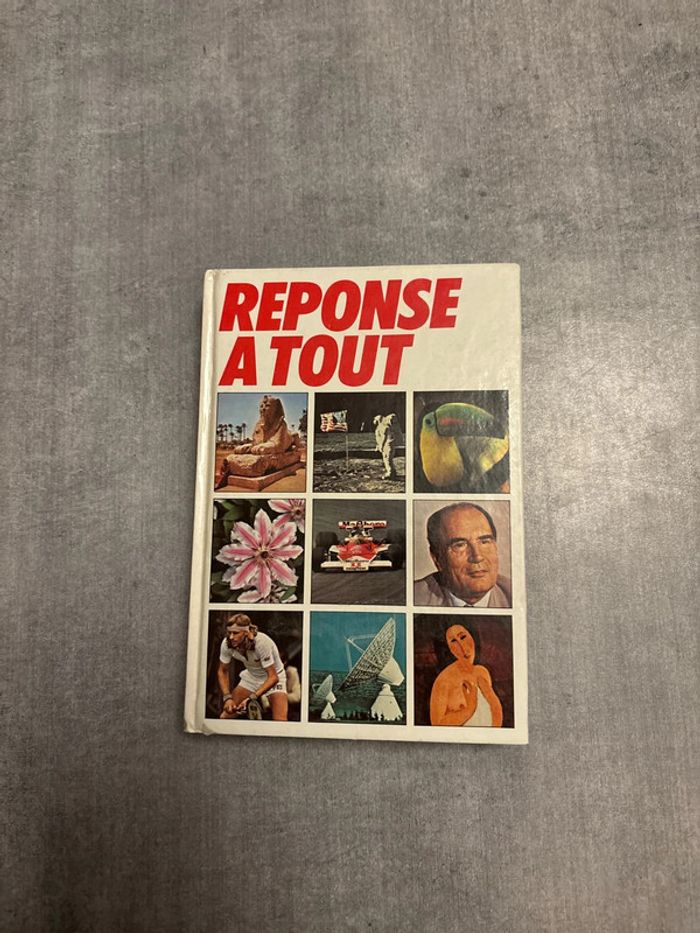 Livre réponse à tout