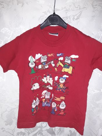 Faby27800 Tee shirt enfant "Alma Mater" 2 ans couleur rouge 