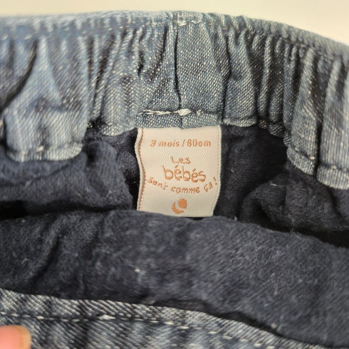 Jean bleu - les bébé sont comme ça- 3 mois - photo numéro 4