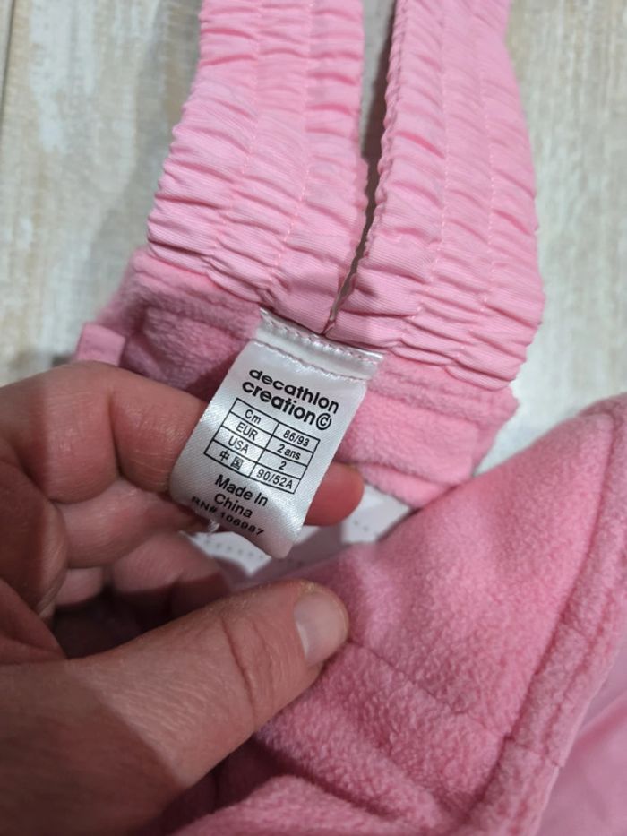 Combinaison de skis #orianablfille2ans - photo numéro 2