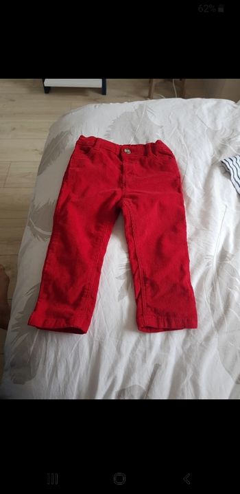 Pantalon velour
