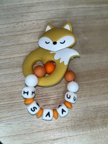 Attache tétine personnalisé