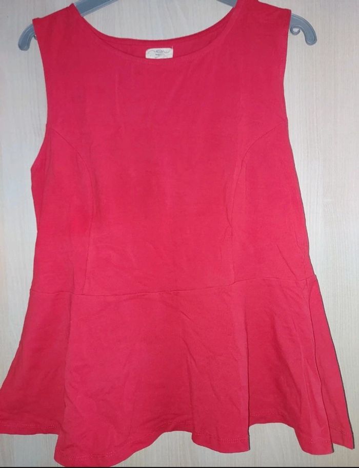 Tee shirt sans manches fille T : 14 ans