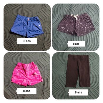 Lot vêtements fille 8 ans