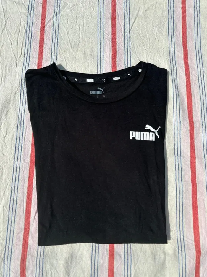 T-shirt sport Puma noir – Taille XS - photo numéro 2