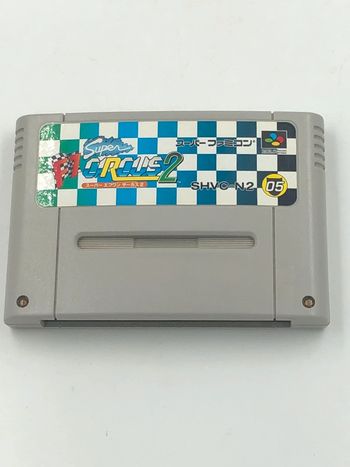 Jeu vidéo F1 Super Circus 2 sur console Nintendo Super Famicom