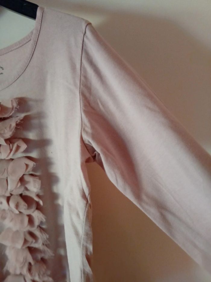 Jolie blouse longues manches rose. 9 ans - photo numéro 6