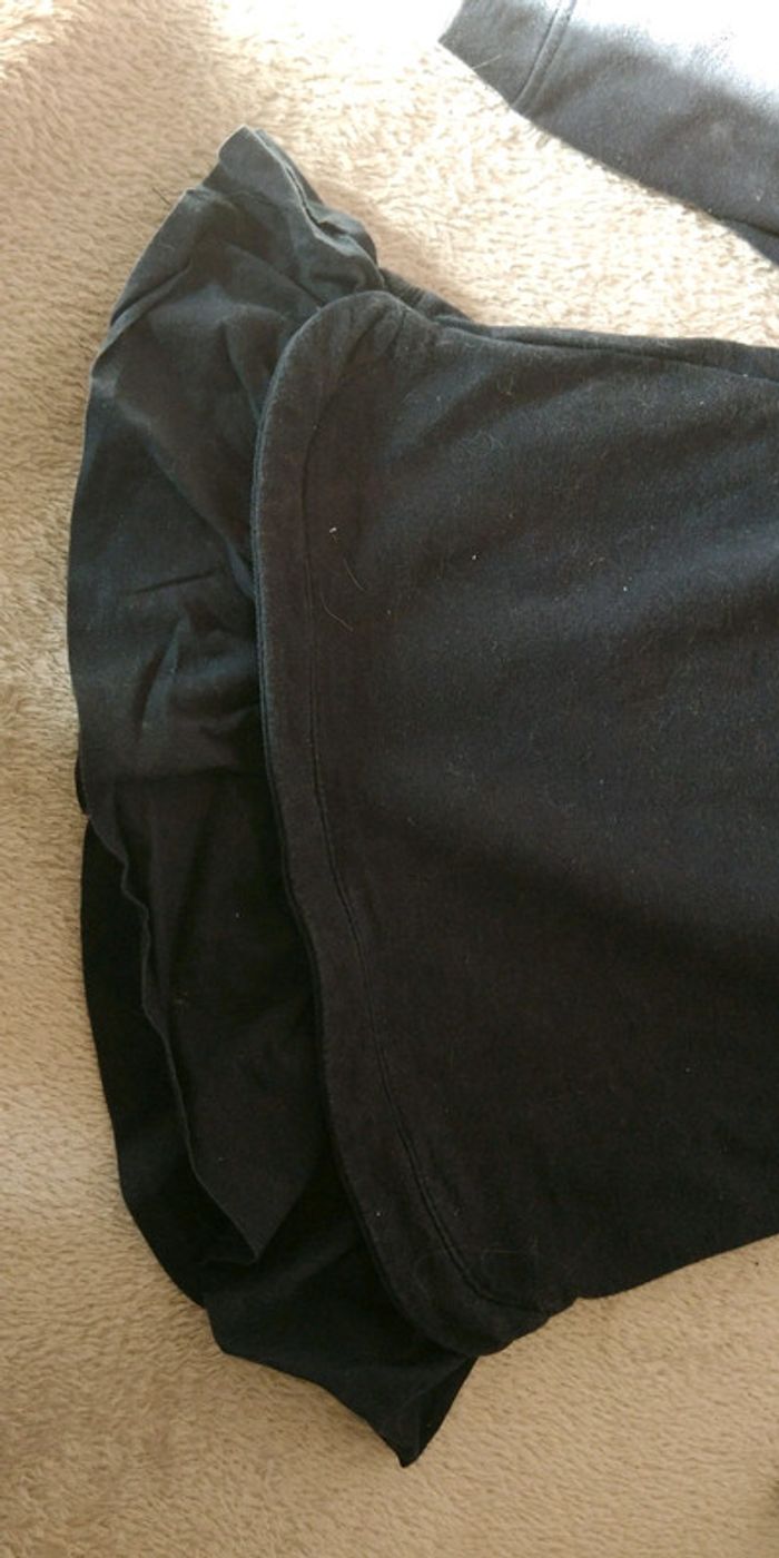 Pull longue manche Kiabi bleu foncé marine - photo numéro 4