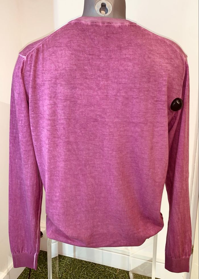 Pull col V teinture naturelle Privati Firenze - photo numéro 3