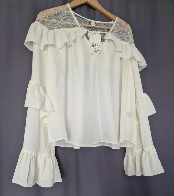 Chemisier H&M femme m - photo numéro 5