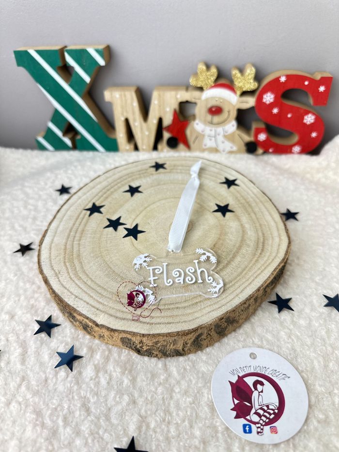 Boule noel personnalisé plexi - photo numéro 4