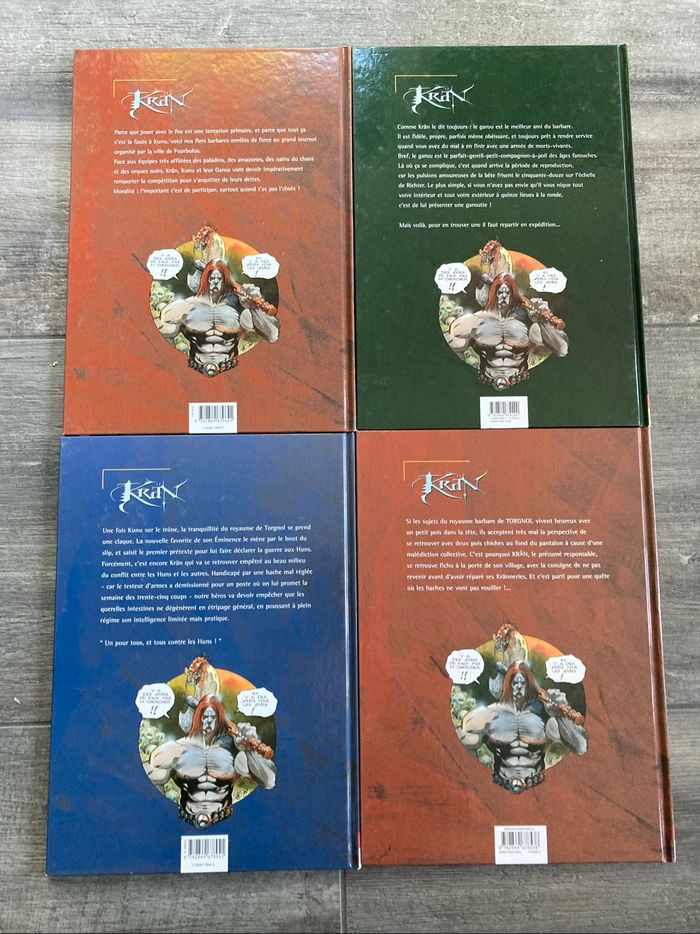 Lot BD : Kran tome 1 à 4 - photo numéro 2