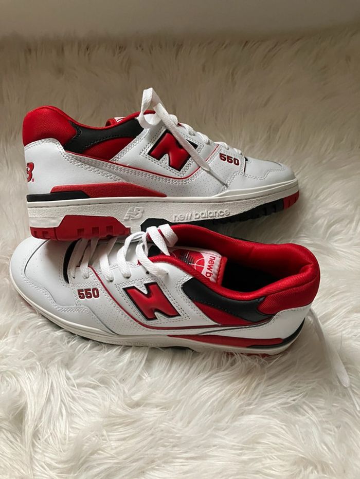 New balance, 550 rouge 80 € - photo numéro 2