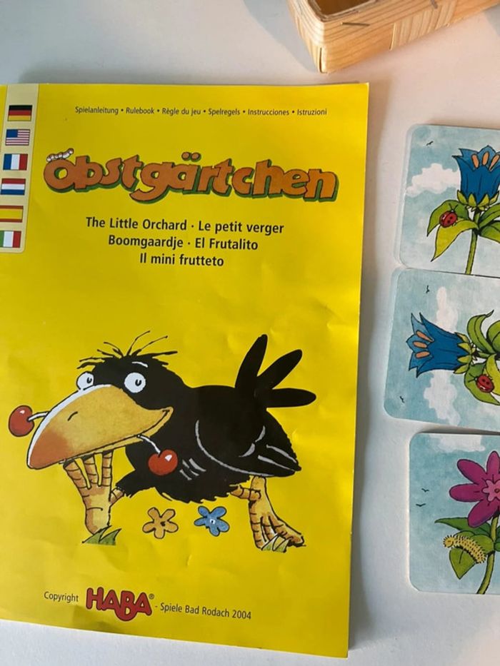 Célèbre jeu haba le petit verger - photo numéro 3