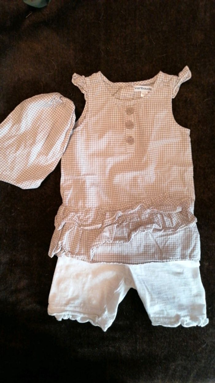 Ensemble 3 pièces vertbaudet 18mois