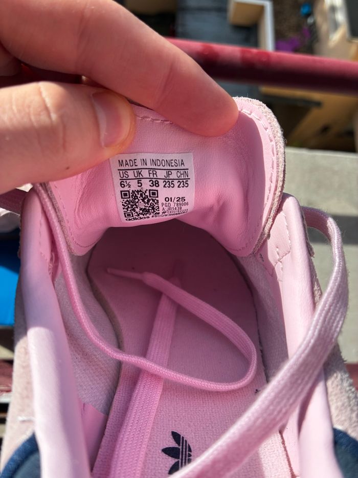 Adidas Samba Clear Pink/Night Indigo/Gum - Taille 38 - Neuves - photo numéro 7