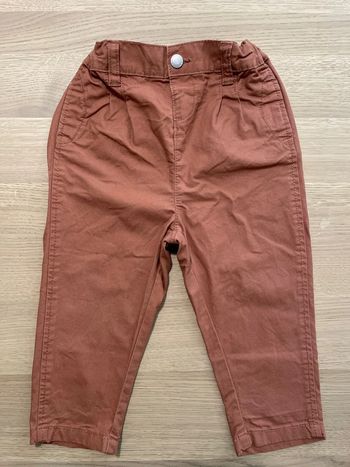 Pantalon léger vieux rose kiabi 24 mois