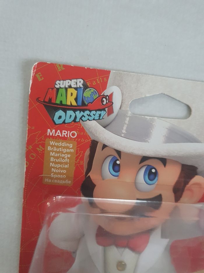 Amiibo wedding Mario, wedding peach, first print - photo numéro 5