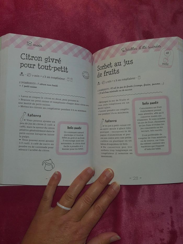 Livre 365 recettes pour bébé - photo numéro 3