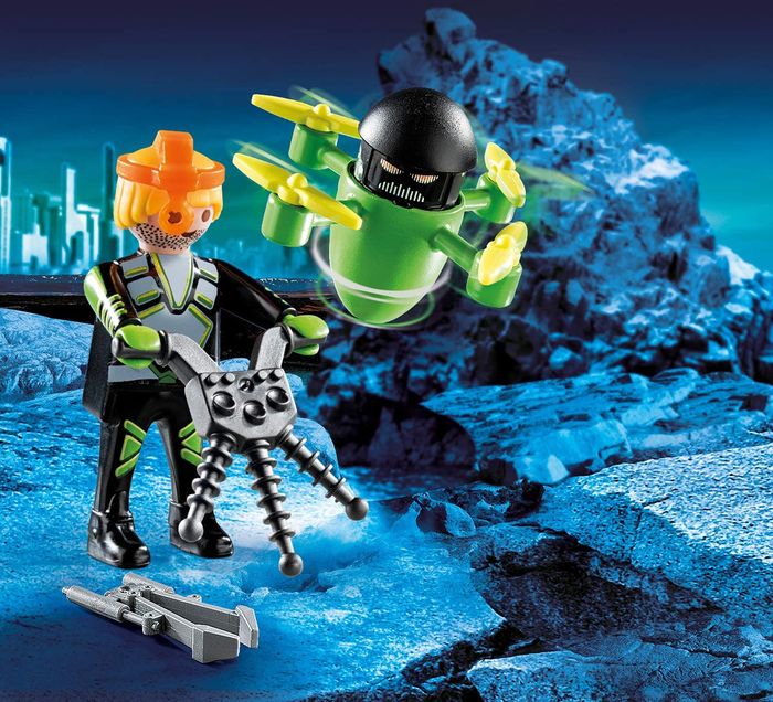 PLAYMOBIL 70248 AGENT ET DRONE - photo numéro 2