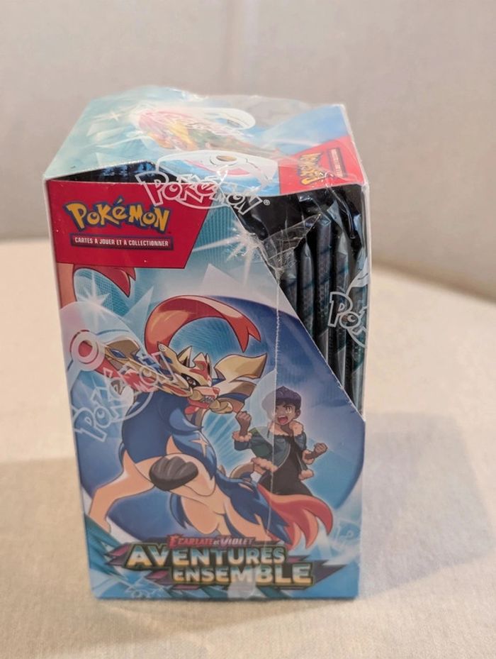 Demi display Pokémon Aventures Ensemble EV09 Fr scellée (18 boosters) abîmée - photo numéro 3