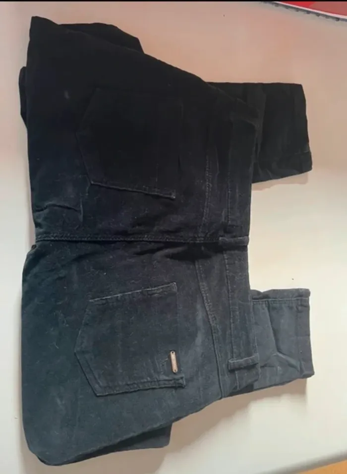 Jeans effet velours in extenso en 40 - photo numéro 3