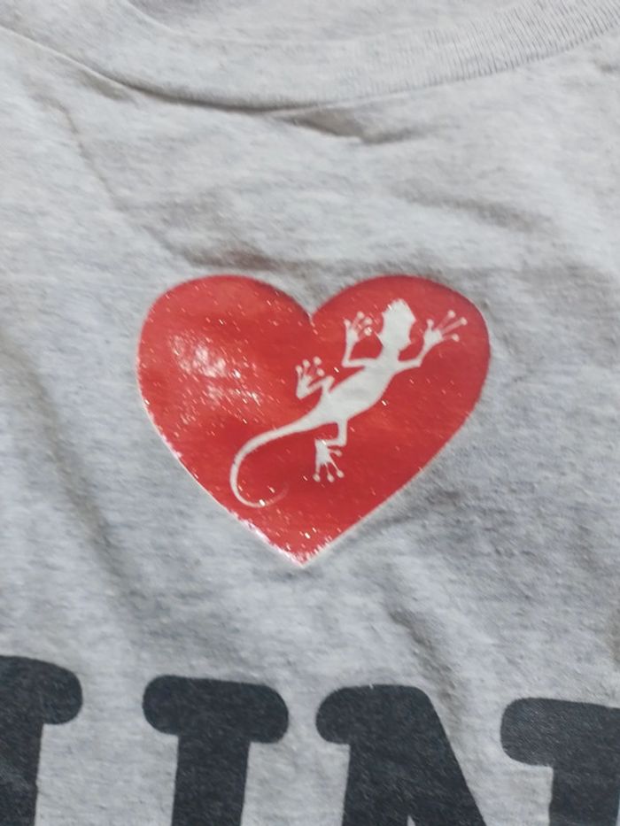 T-shirt gris I Love Run L'effet Péi - photo numéro 10